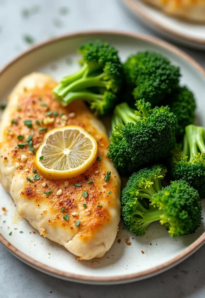 30+ Gluten Free and Dairy Free Lunch Ideas for Every Busy Day 100 30+ Gluten Free and Dairy Free Lunch Ideas for Every Busy Day - 18. Garlic Lemon Chicken with Broccoli