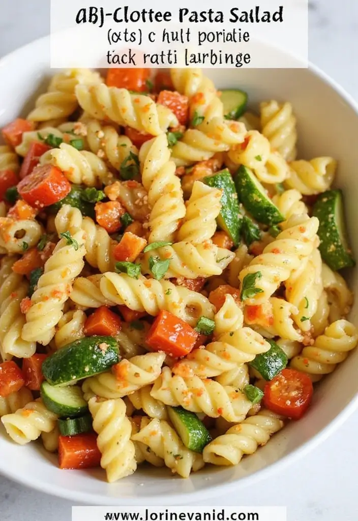 30+ Gluten Free and Dairy Free Lunch Ideas for Every Busy Day 131 30+ Gluten Free and Dairy Free Lunch Ideas for Every Busy Day - 23. Gluten Free Pasta Salad