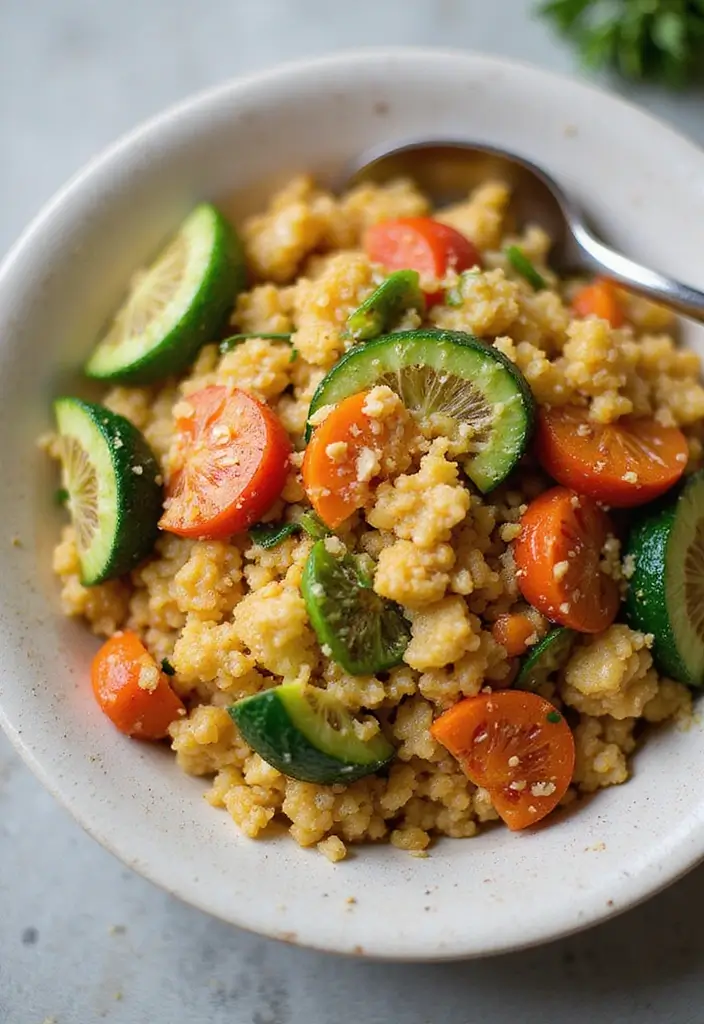 30+ Gluten Free and Dairy Free Lunch Ideas for Every Busy Day 32 30+ Gluten Free and Dairy Free Lunch Ideas for Every Busy Day - 6. Cauliflower Rice Stir-Fry
