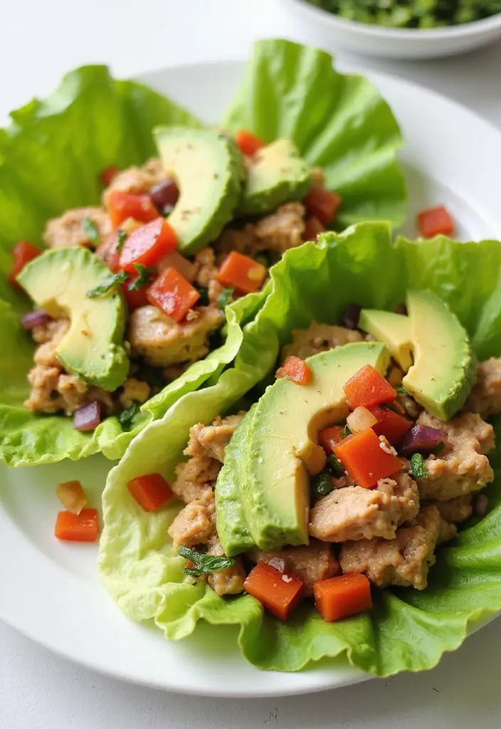 30+ Gluten Free and Dairy Free Lunch Ideas for Every Busy Day 39 30+ Gluten Free and Dairy Free Lunch Ideas for Every Busy Day - 7. Turkey and Avocado Lettuce Wraps