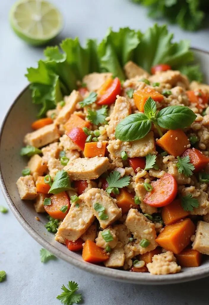 30+ Gluten Free and Dairy Free Lunch Ideas for Every Busy Day 44 30+ Gluten Free and Dairy Free Lunch Ideas for Every Busy Day - 8. Asian-Inspired Chicken Salad
