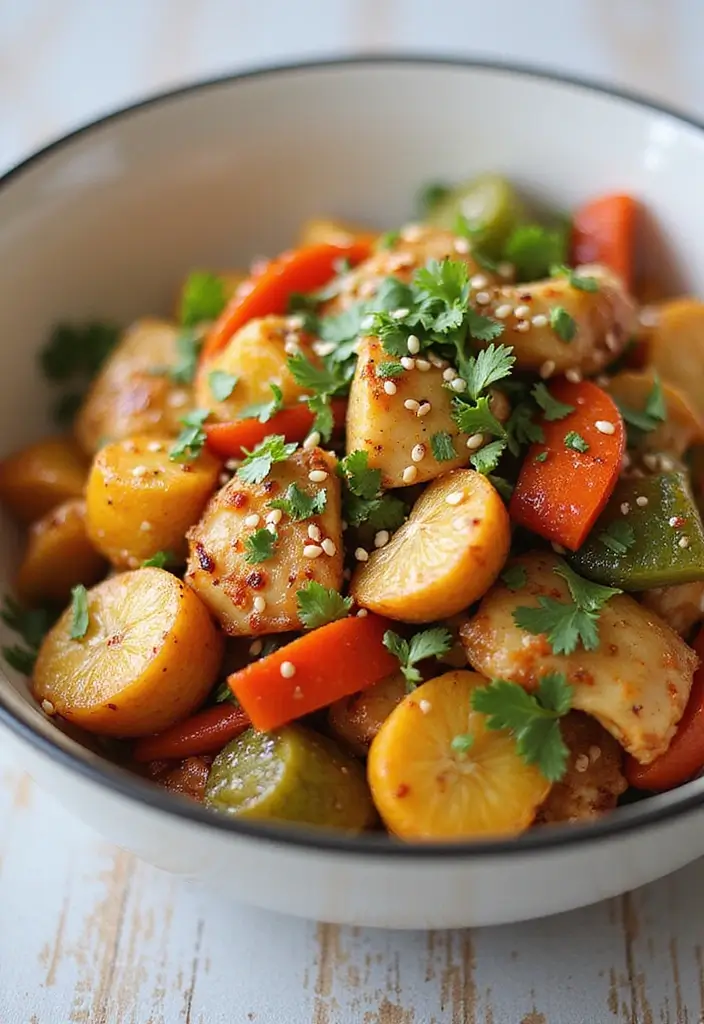 30+ Grab and Go Lunch Ideas for Busy People on the Move 97 30+ Grab and Go Lunch Ideas for Busy People on the Move - 15. Chicken and Veggie Stir-Fry