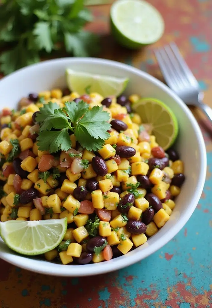 30+ Grab and Go Lunch Ideas for Busy People on the Move 163 30+ Grab and Go Lunch Ideas for Busy People on the Move - 25. Corn and Black Bean Salad