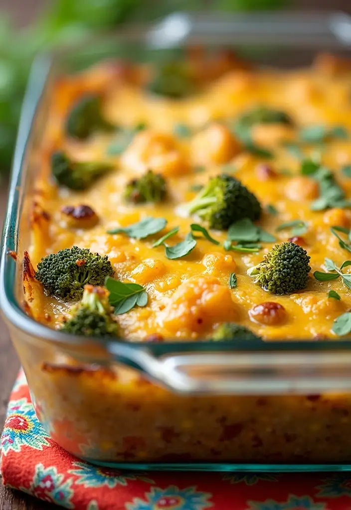 30+ Grab and Go Lunch Ideas for Busy People on the Move 177 30+ Grab and Go Lunch Ideas for Busy People on the Move - 27. Broccoli and Cheese Quinoa Bake