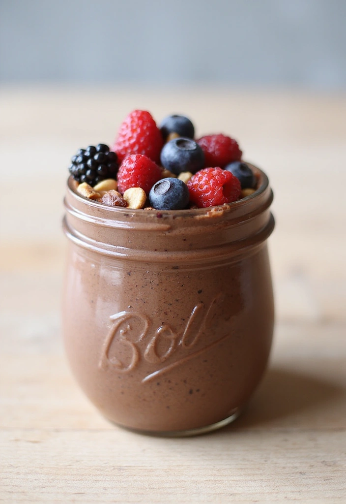 30+ Grab and Go Lunch Ideas for Busy People on the Move 198 30+ Grab and Go Lunch Ideas for Busy People on the Move - 30. Chocolate Chia Seed Pudding