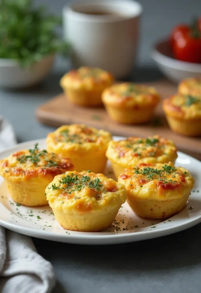 30+ Grab and Go Lunch Ideas for Busy People on the Move 50 30+ Grab and Go Lunch Ideas for Busy People on the Move - 8. Egg Muffins