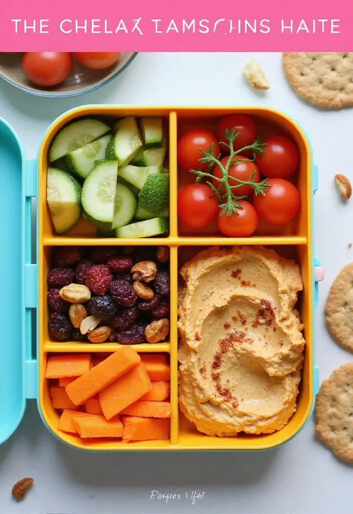 30+ Healthy Back to School Lunch Ideas for Kids of All Ages - 7. DIY Snack Packs
