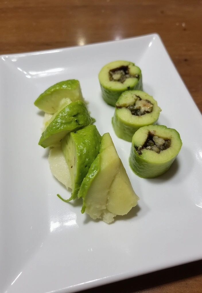 30+ Healthy Lunch Ideas for Adults to Stay Energized Through the Day - 20. Cucumber & Avocado Sushi