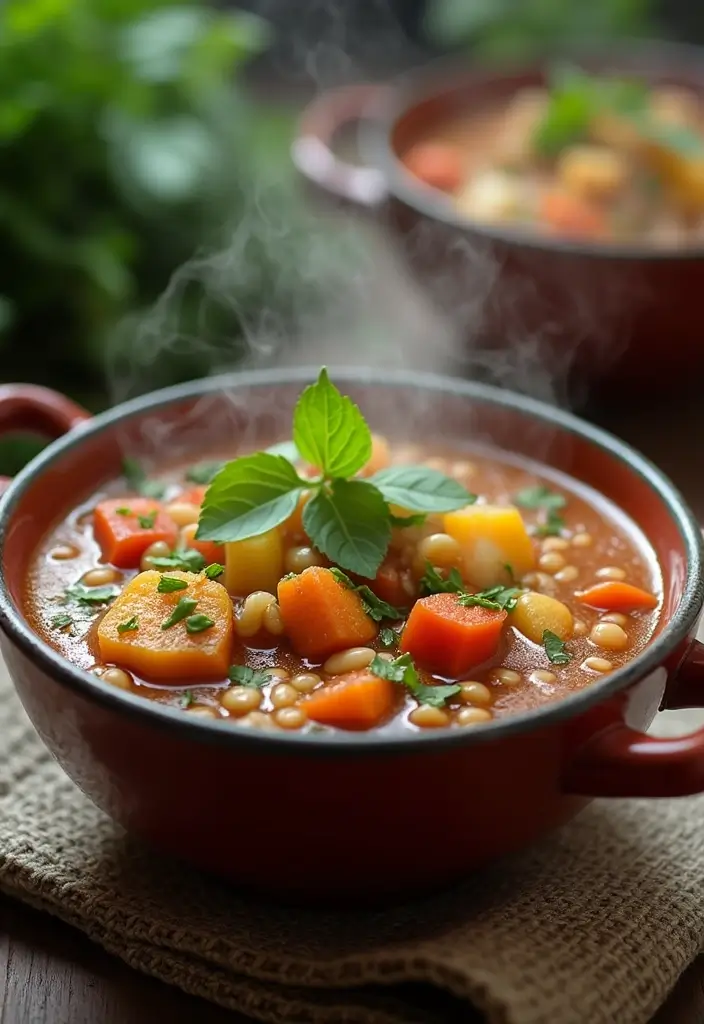 30+ Healthy Lunch Ideas for Adults to Stay Energized Through the Day - 7. Lentil Soup with Vegetables