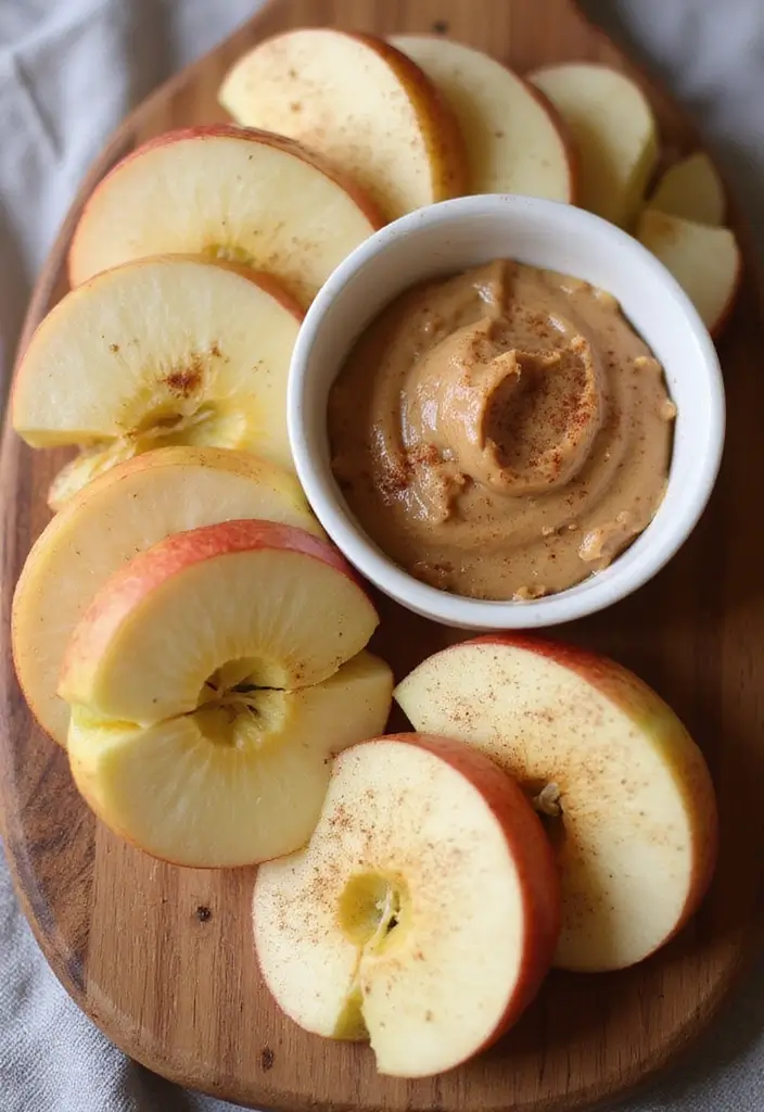 30+ Healthy Meal Ideas for Breakfast, Lunch and Dinner to Keep You Energized All Day 79 30+ Healthy Meal Ideas for Breakfast, Lunch and Dinner to Keep You Energized All Day - 13. Apple and Almond Butter Snack