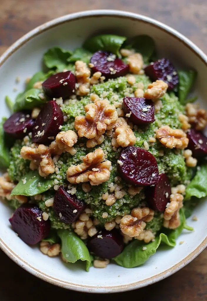 30+ Healthy Meal Ideas for Breakfast, Lunch and Dinner to Keep You Energized All Day 99 30+ Healthy Meal Ideas for Breakfast, Lunch and Dinner to Keep You Energized All Day - 17. Beet and Quinoa Salad