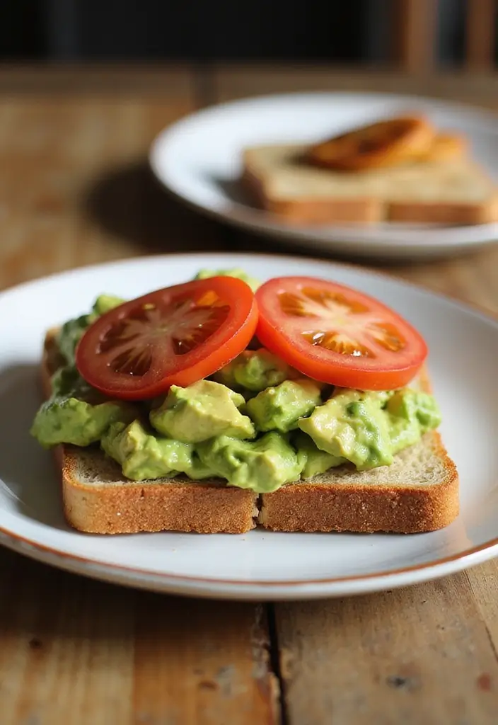 30+ Healthy Meal Ideas for Breakfast, Lunch and Dinner to Keep You Energized All Day 170 30+ Healthy Meal Ideas for Breakfast, Lunch and Dinner to Keep You Energized All Day - 28. Tomato and Avocado Toast