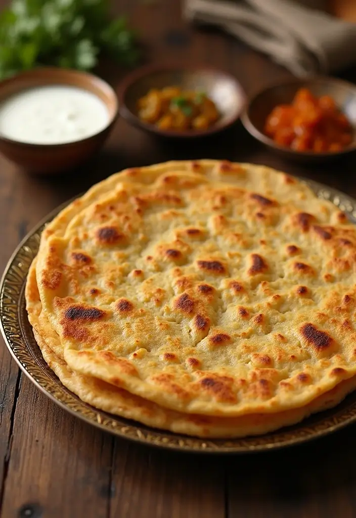 30+ Indian Lunch Box Ideas for Adults Packed with Flavor and Nutrition - 13. Aloo Paratha
