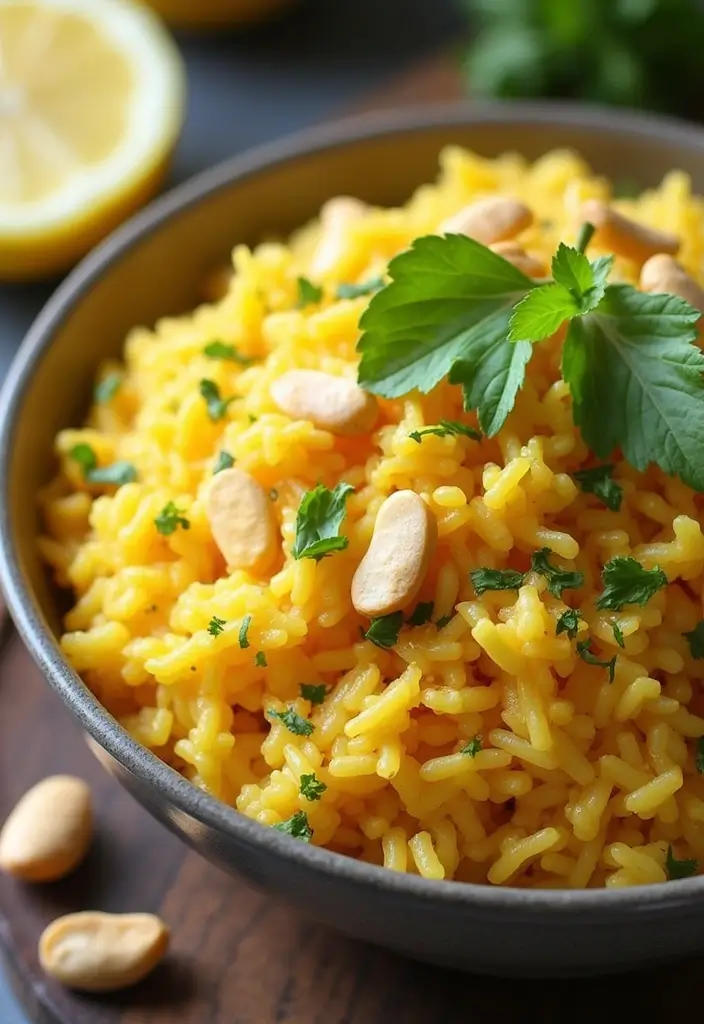 30+ Indian Lunch Box Ideas for Adults Packed with Flavor and Nutrition - 26. Lemon Rice