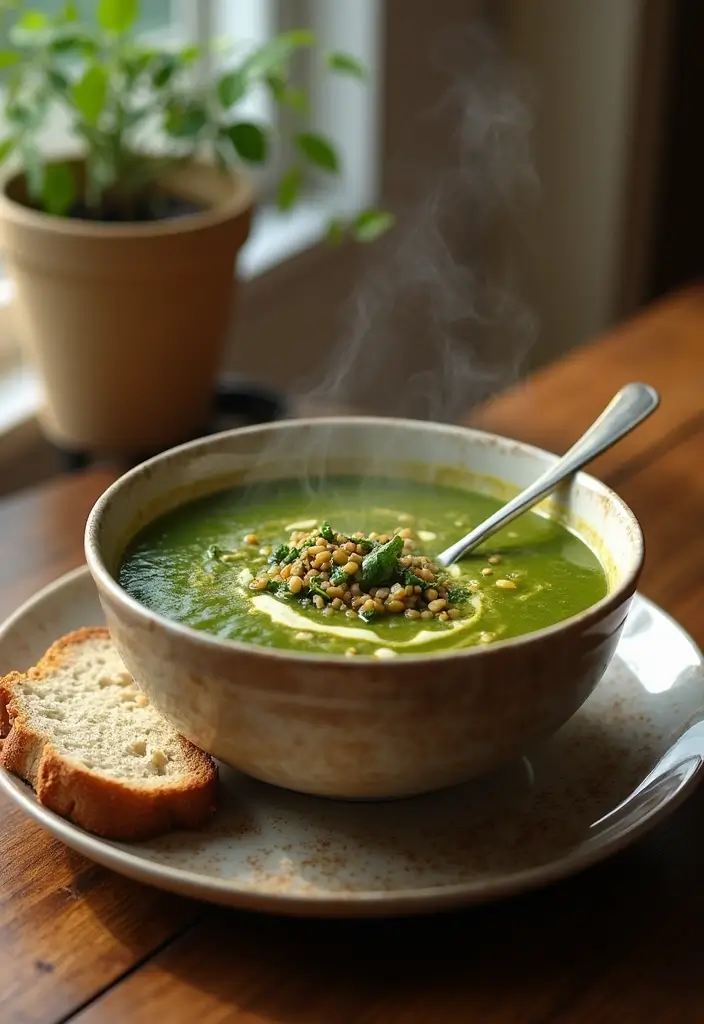 30+ Indian Lunch Box Ideas for Adults Packed with Flavor and Nutrition - 4. Spinach and Lentil Soup