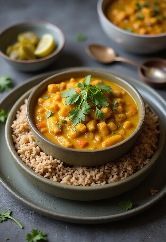 30+ Indian Lunch Box Ideas for Adults Packed with Flavor and Nutrition - 5. Masoor Dal with Brown Rice