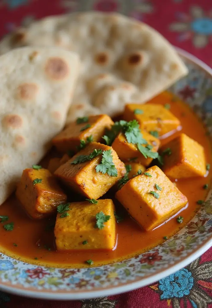 30+ Indian Lunch Box Ideas for Adults Packed with Flavor and Nutrition - 9. Kadai Paneer with Whole Wheat Roti