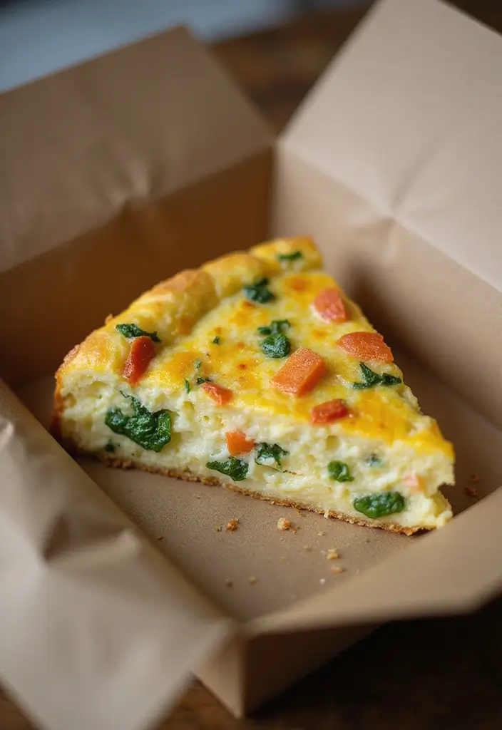 30+ Keto Lunch Box Ideas for Adults That Are Quick and Filling 136 30+ Keto Lunch Box Ideas for Adults That Are Quick and Filling - 22. Vegetable Egg Frittata