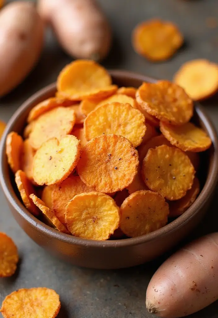 30+ Lunch Box Ideas for Kids That Make Eating Fun 72 30+ Lunch Box Ideas for Kids That Make Eating Fun - 12. Sweet Potato Chips