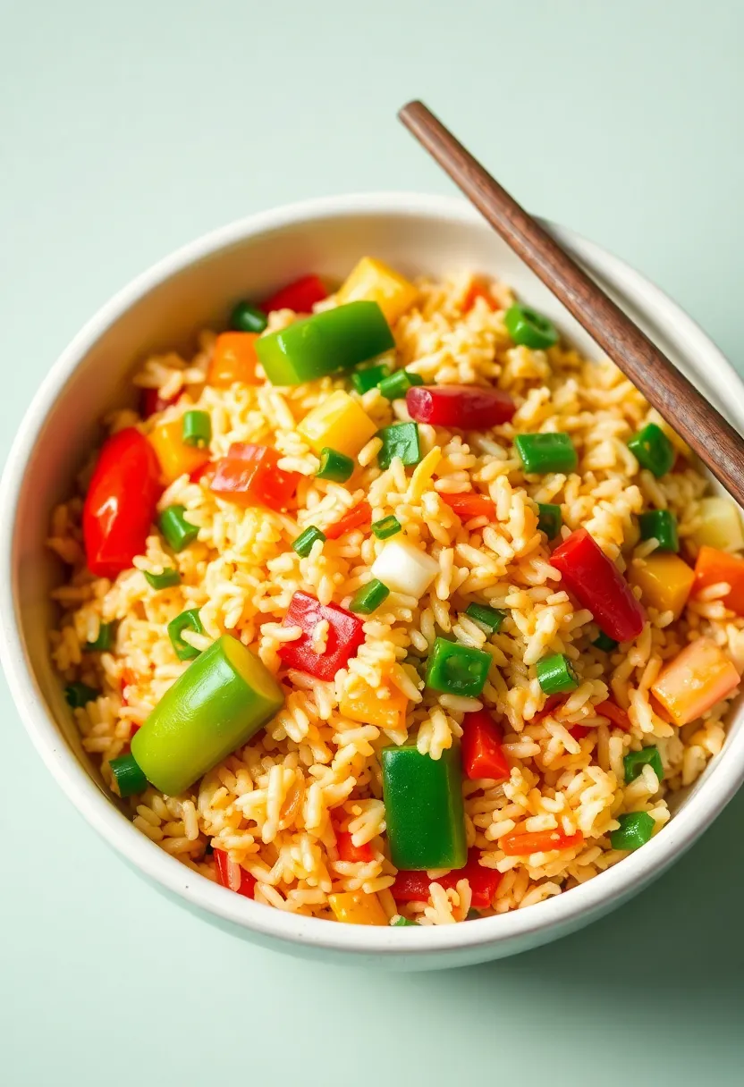 30+ Lunch Box Ideas for Kids That Make Eating Fun 169 30+ Lunch Box Ideas for Kids That Make Eating Fun - 27. Vegetable Fried Rice