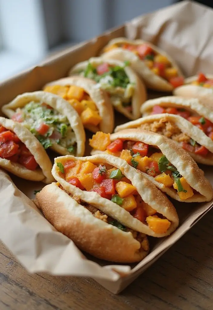 30+ Lunch Box Ideas for Kids That Make Eating Fun 20 30+ Lunch Box Ideas for Kids That Make Eating Fun - 4. Mini Pita Pockets