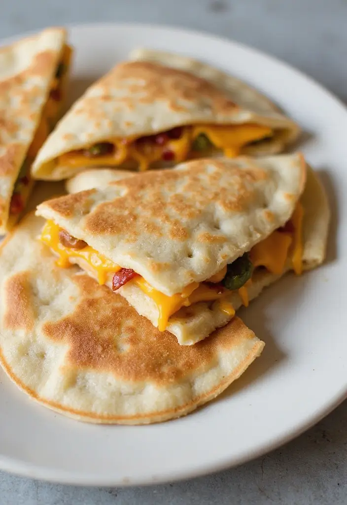 30+ Lunch Box Ideas for Kids That Make Eating Fun 25 30+ Lunch Box Ideas for Kids That Make Eating Fun - 5. Quirky Quesadillas