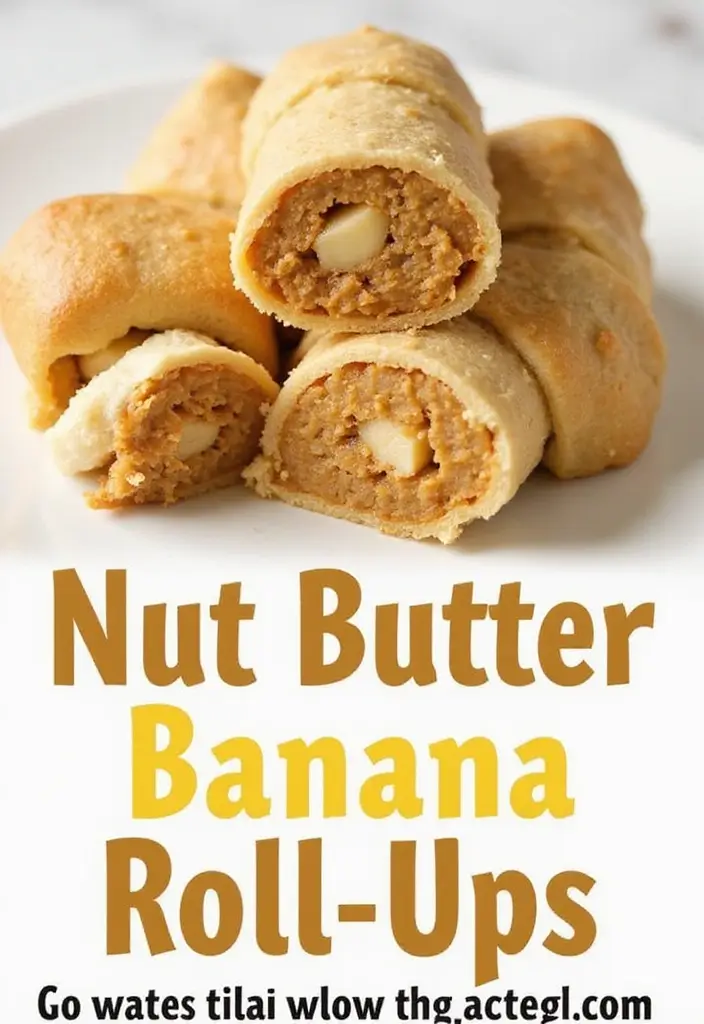 30+ Lunch Box Ideas for Kids That Make Eating Fun 46 30+ Lunch Box Ideas for Kids That Make Eating Fun - 8. Nut Butter and Banana Roll-Ups