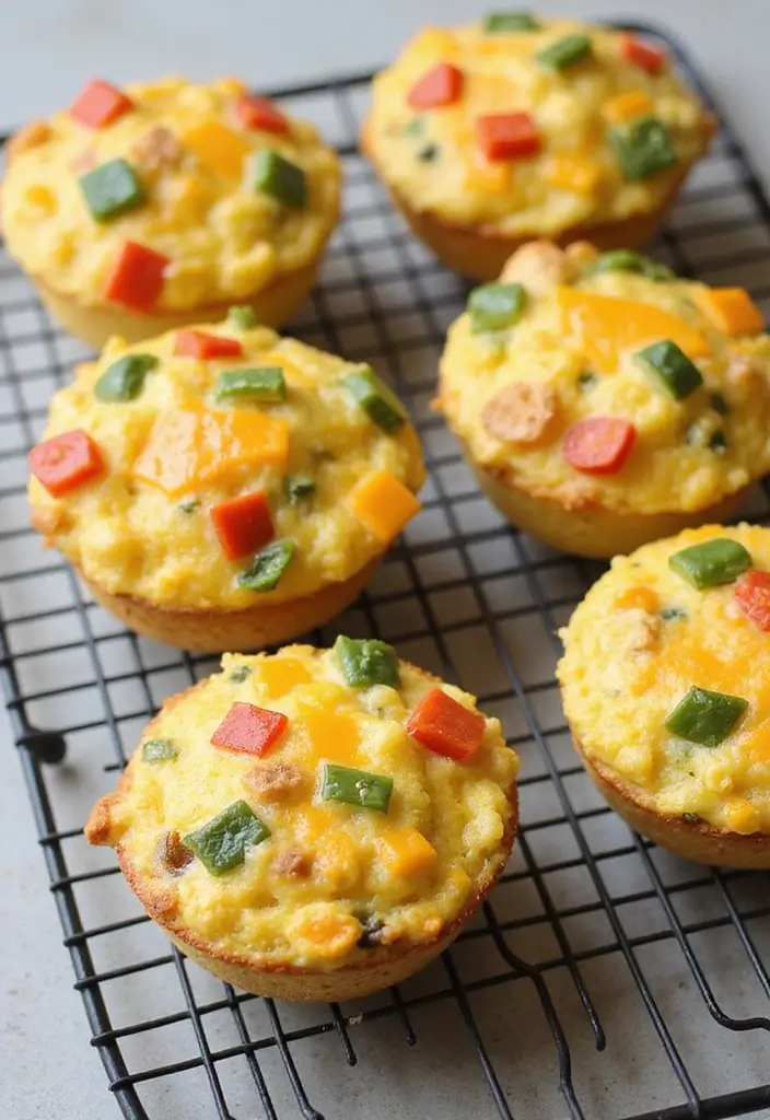 30+ Lunch Box Ideas for Kids That Make Eating Fun 51 30+ Lunch Box Ideas for Kids That Make Eating Fun - 9. Egg Muffins