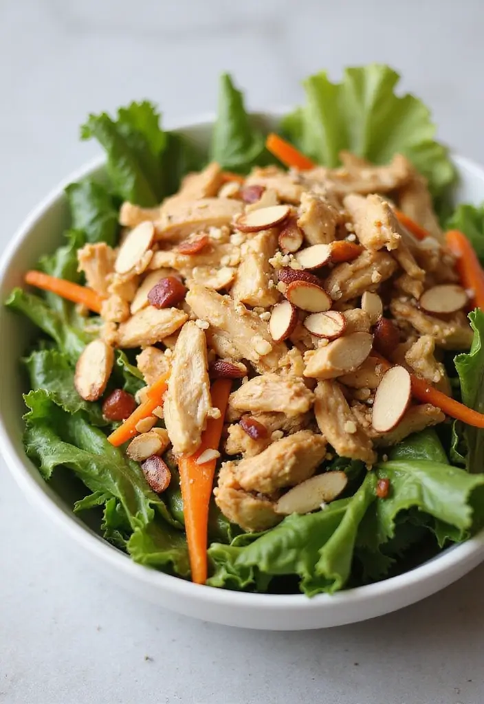 30+ Lunch Under 400 Calories Meal Ideas for Light and Healthy Eating 81 30+ Lunch Under 400 Calories Meal Ideas for Light and Healthy Eating - 13. Asian Chicken Salad