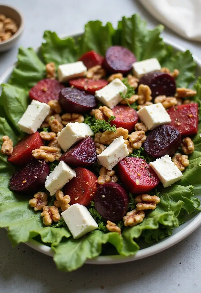 30+ Lunch Under 400 Calories Meal Ideas for Light and Healthy Eating 126 30+ Lunch Under 400 Calories Meal Ideas for Light and Healthy Eating - 20. Beet & Goat Cheese Salad