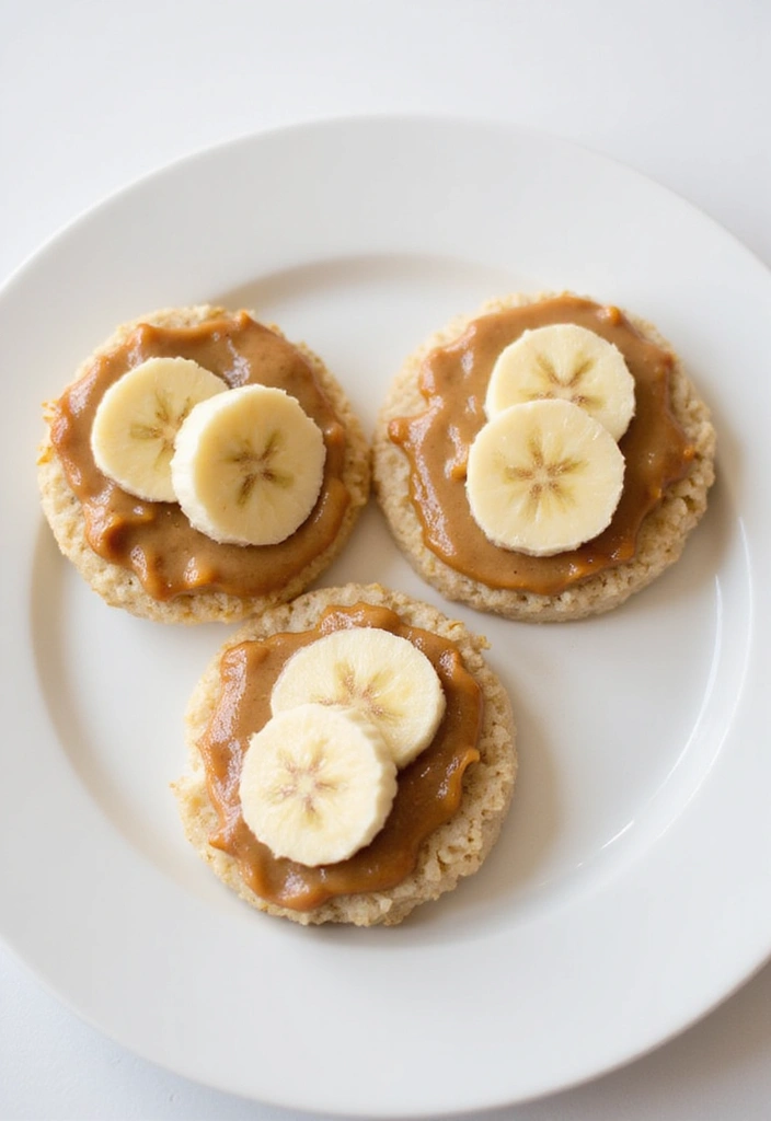 30+ Lunch Under 400 Calories Meal Ideas for Light and Healthy Eating 133 30+ Lunch Under 400 Calories Meal Ideas for Light and Healthy Eating - 21. Almond Butter & Banana Rice Cakes