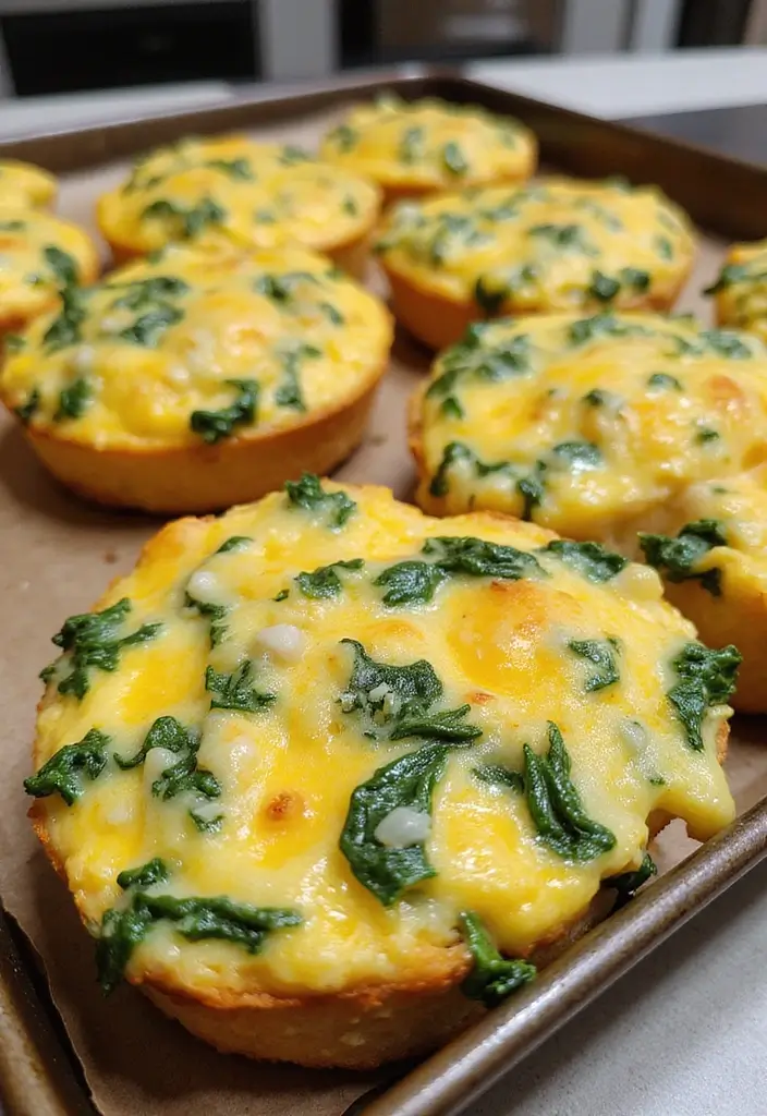 30+ Meal Prep Lunch Ideas to Bring to Work and Save Time 56 30+ Meal Prep Lunch Ideas to Bring to Work and Save Time - 10. Egg Muffins with Spinach and Cheese