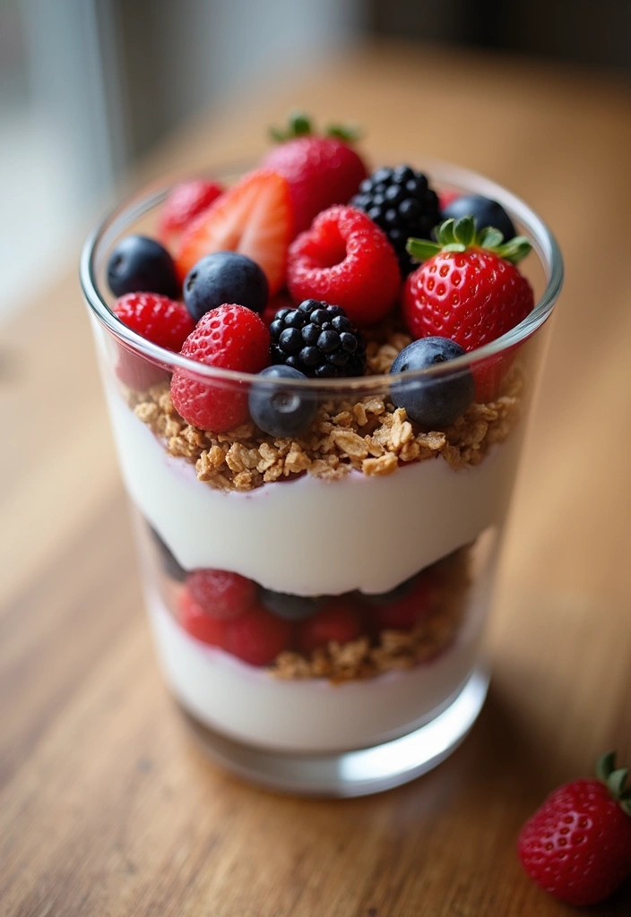 30+ Meal Prep Lunch Ideas to Bring to Work and Save Time 90 30+ Meal Prep Lunch Ideas to Bring to Work and Save Time - 16. Greek Yogurt and Berry Parfait