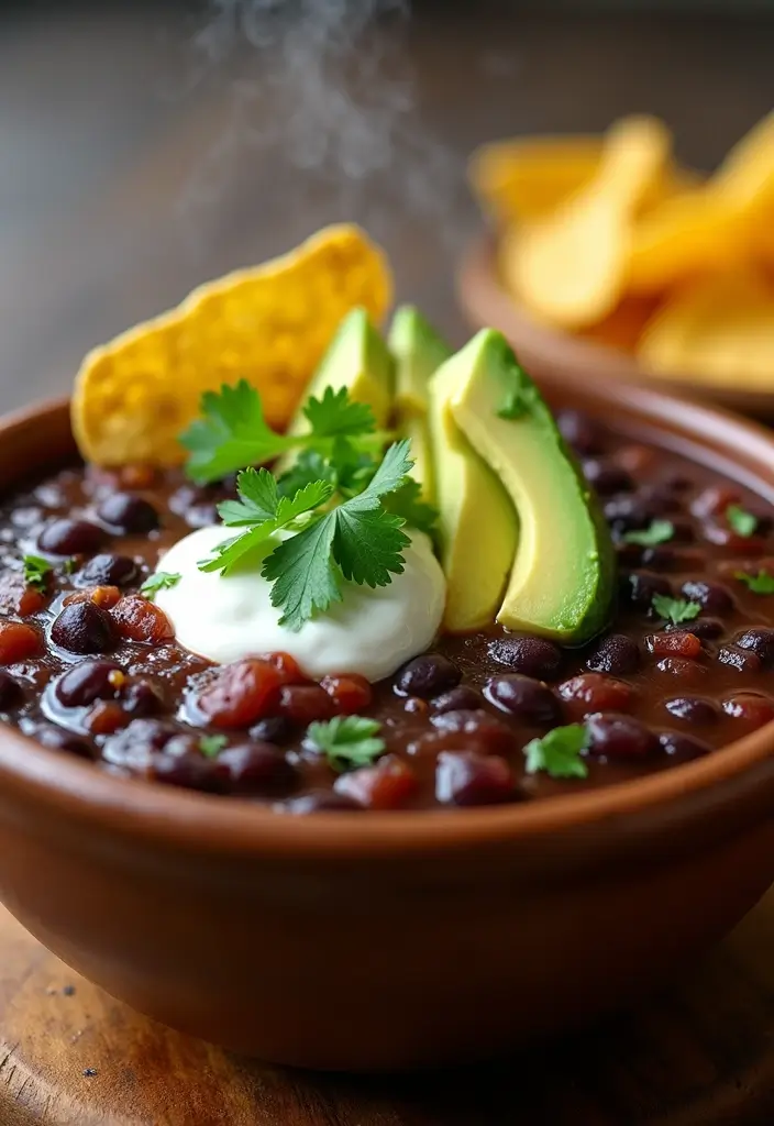 30+ Mexican Lunch Ideas for Work Packed with Spice and Flavor 68 30+ Mexican Lunch Ideas for Work Packed with Spice and Flavor - 12. Mexican Black Bean Soup
