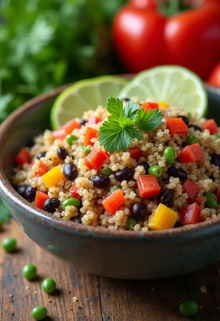 30+ Work from Home Lunch Ideas for Quick Midday Meals 1 30+ Work from Home Lunch Ideas for Quick Midday Meals - 1. Quinoa and Black Bean Salad