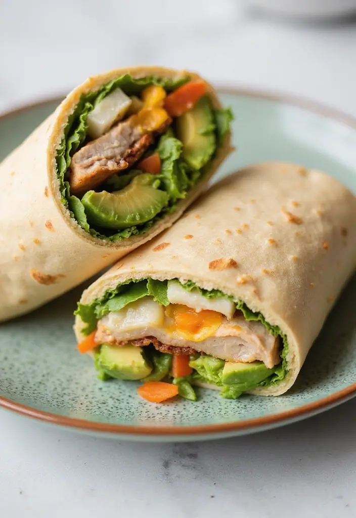 30+ Work from Home Lunch Ideas for Quick Midday Meals 68 30+ Work from Home Lunch Ideas for Quick Midday Meals - 12. Turkey and Avocado Wrap