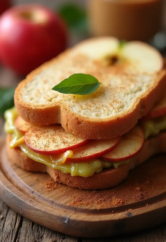 30+ Work from Home Lunch Ideas for Quick Midday Meals 113 30+ Work from Home Lunch Ideas for Quick Midday Meals - 19. Apple and Almond Butter Sandwich