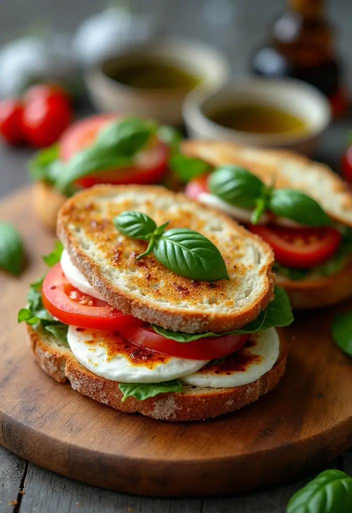 30+ Work from Home Lunch Ideas for Quick Midday Meals 6 30+ Work from Home Lunch Ideas for Quick Midday Meals - 2. Caprese Sandwich