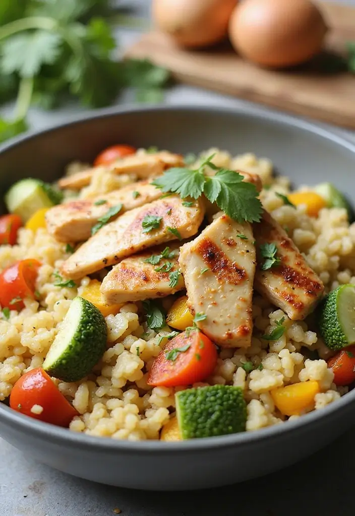 30+ Work from Home Lunch Ideas for Quick Midday Meals 153 30+ Work from Home Lunch Ideas for Quick Midday Meals - 25. Cauliflower Rice Bowl