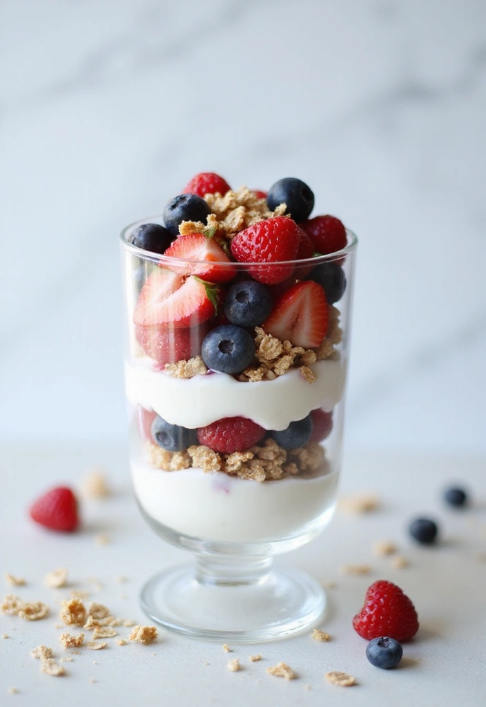 30+ Work from Home Lunch Ideas for Quick Midday Meals 27 30+ Work from Home Lunch Ideas for Quick Midday Meals - 5. Greek Yogurt and Berry Parfait